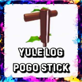 YULE LOG POGO STICK ADOPT ME