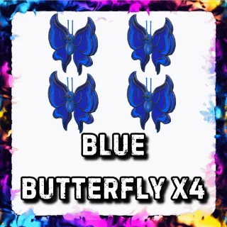 BLUE BUTTERFLY x4 ADOPT ME