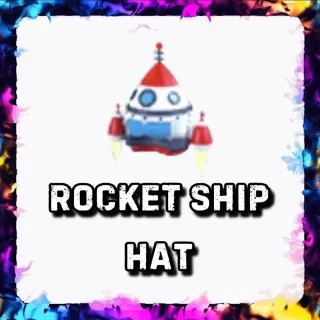 ROCKET SHIP HAT ADOPT ME