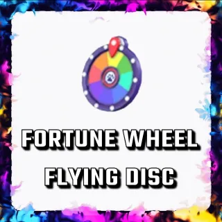 FORTUNE WHEEL FLYING DISC ADOPT ME