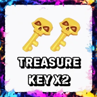 TREASURE KEY x2 ADOPT ME