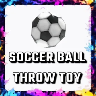 SOCCER BALL THROW TOY ADOPT ME