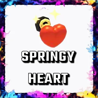 SPRINGY HEART ADOPT ME