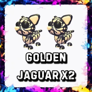 GOLDEN JAGUAR x2 ADOPT ME