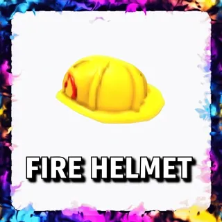 FIRE HELMET ADOPT ME