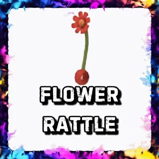 FLOWER RATTLE ADOPT ME