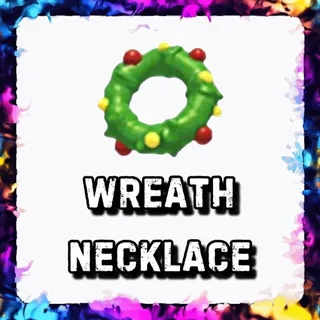 WREATH NECKLACE ADOPT ME