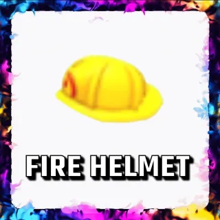 FIRE HELMET ADOPT ME