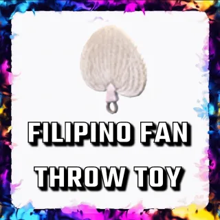 FILIPINO FAN THROW TOY ADOPT ME