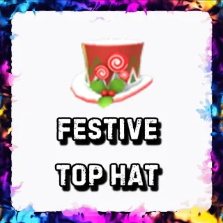 FESTIVE TOP HAT ADOPT ME