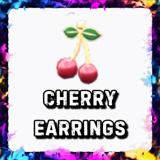 CHERRY EARRINGS ADOPT ME