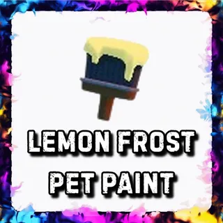 LEMON FROST PET PAINT ADOPT ME