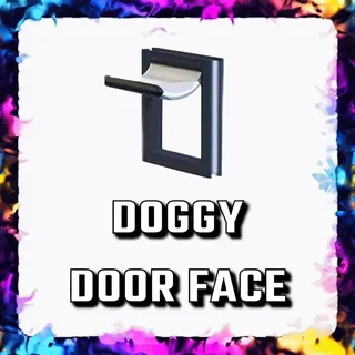 DOGGY DOOR FACE ADOPT ME