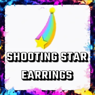 SHOOTING STAR EARRINGS ADOPT ME