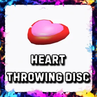 HEART THROWING DISC ADOPT ME