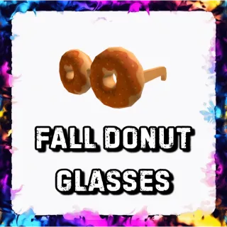 FALL DONUT GLASSES ADOPT ME