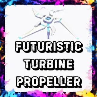 FUTURISTIC TURBINE PROPELLER 