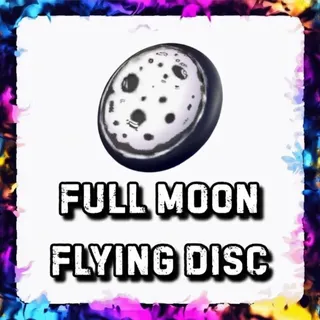 FULL MOON FLYING DISC ADOPT ME