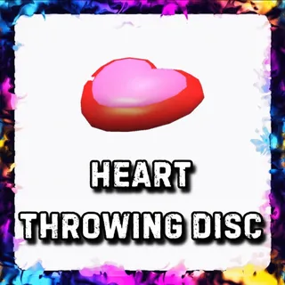 HEART THROWING DISC ADOPT ME