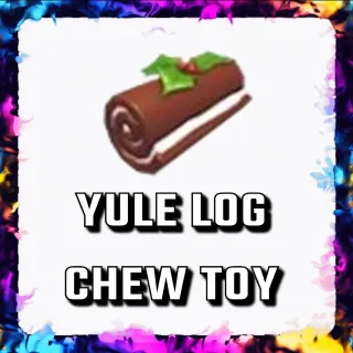 YULE LOG CHEW TOY ADOPT ME