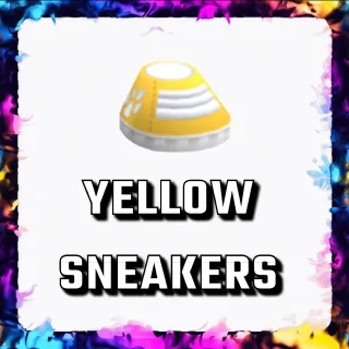 YELLOW SNEAKERS ADOPT ME