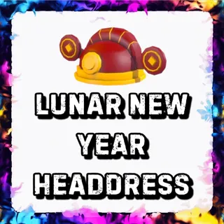 LUNAR NEW YEAR HEADDRESS ADOPT ME