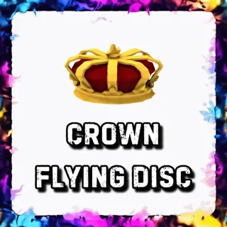 CROWN FLYING DISC ADOPT ME