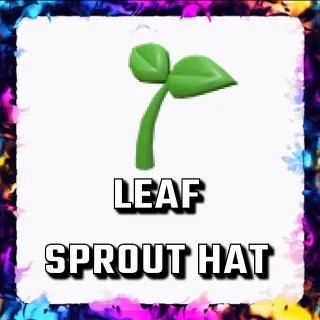 LEAF SPROUT HAT ADOPT ME