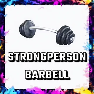 STRONGPERSON BARBELL ADOPT ME