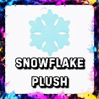 SNOWFLAKE PLUSH ADOPT ME
