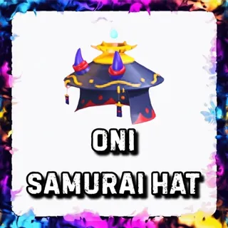 ONI SAMURAI HAT ADOPT ME