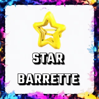 STAR BARRETTE ADOPT ME