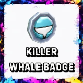 KILLER WHALE BADGE ADOPT ME