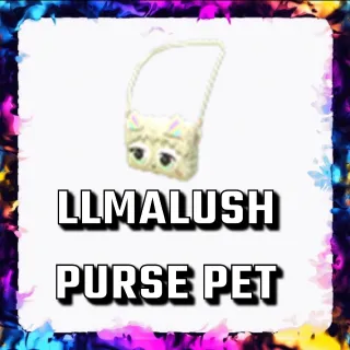 LLAMALUSH PURSE PET ADOPT ME