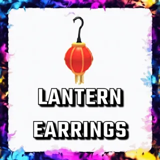 LANTERN EARRINGS ADOPT ME