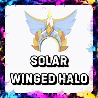 SOLAR WINGED HALO ADOPT ME
