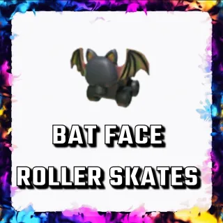 BAT FACE ROLLER SKATES ADOPT ME