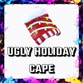 UGLY HOLIDAY CAPE ADOPT ME
