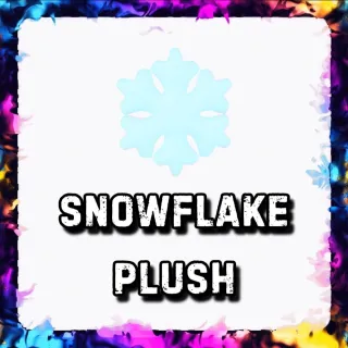 SNOWFLAKE PLUSH ADOPT ME