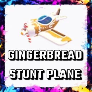 GINGERBREAD STUNT PLANE ADOPT ME