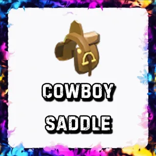 COWBOY SADDLE ADOPT ME