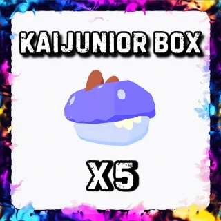 KAIJUNIOR BOX x5 ADOPT ME