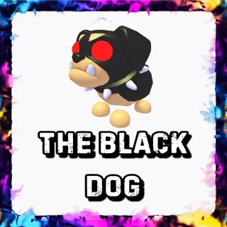 THE BLACK DOG ADOPT ME