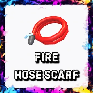 FIRE HOSE SCARF ADOPT ME