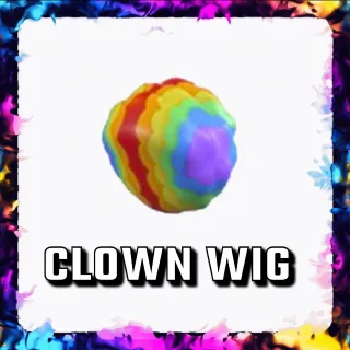 CLOWN WIG ADOPT ME