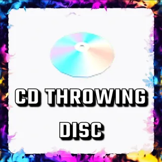 CD THROWING DISC ADOPT ME