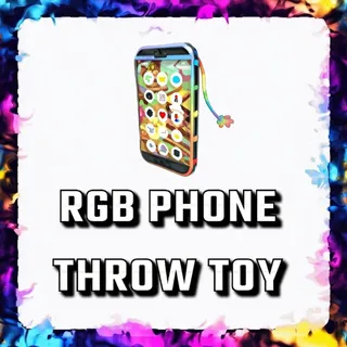 RGB PHONE THROW TOY ADOPT ME
