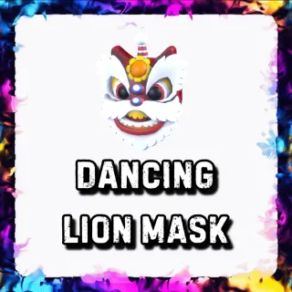 DANCING LION MASK ADOPT ME