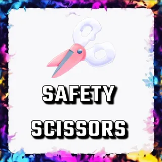 SAFETY SCISSORS ADOPT ME