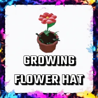 GROWING FLOWER HAT ADOPT ME
